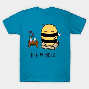 Bee Mindful - Sky Blue T-Shirt